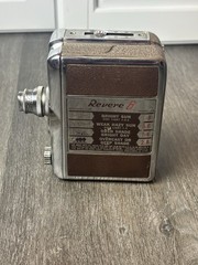 Vintage Revere Model 44 8mm Magazine Cine Movie Camera Untested Parts/Repair