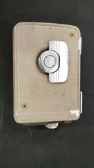 kodak Brownie 8mm movie camera II Metal Tan with13mm f/27 lens. Untested.