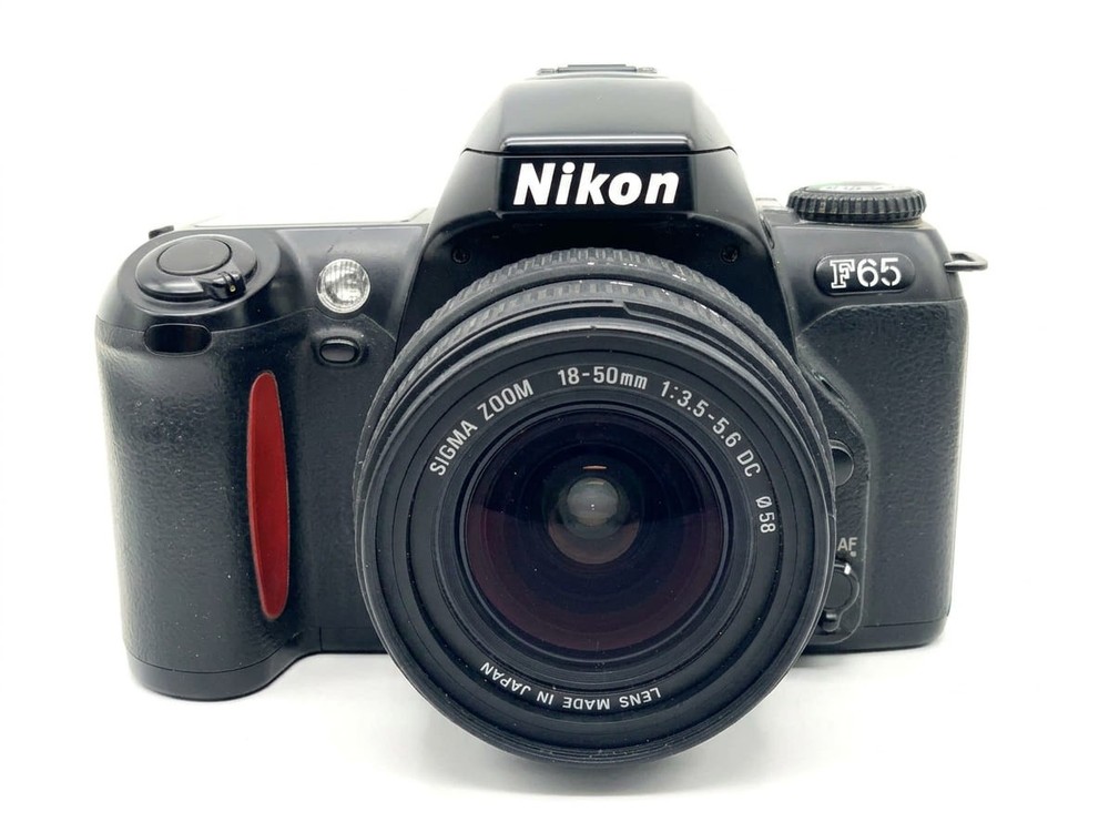Nikon F65 Sigma 18-50mm f/3.5-5.6 Kit Set Analog SLR 35mm Black Camera