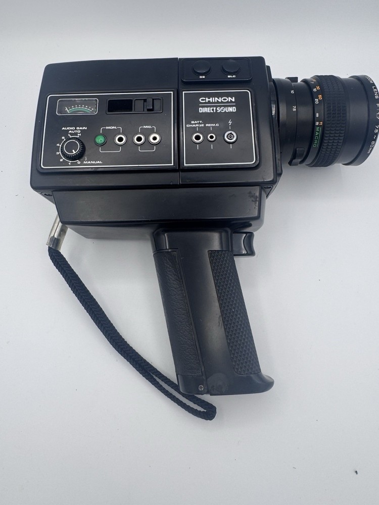 AS IS- PARTS ONLY Super 8 Chinon Film Camera 806 SM/Direct Sound No Microphone