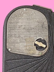 UNIVEX CINE A-8 Vintage 8mm Film Movie Camera with Case USA