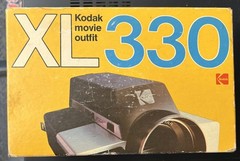 Vintage Kodak XL330 Movie Camera Outfit In Original Box For Parts Or Repair
