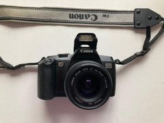Canon EOS 5000 35mm Film Camera Zoom EF 38-76mm 1:4.5-5.6