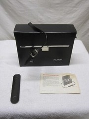 Vintage POLAROID 339 Land Camera Leatherette Storage Case W/Paper CLEAN!