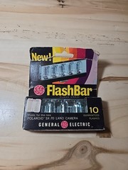 Poloroid SX-70 Land Camera Flashbar General Electric New Old Stock T2