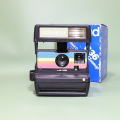 Polaroid Descartes 600 636 Instant Film Camera Rare Special Edition