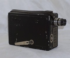 Devry 16mm Cine Movie Camera w/ Graf 25mm f1.5 Rare Fast C Mount Lens