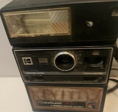 VTG Kodak Colorburst 300 Instant Camera Untested