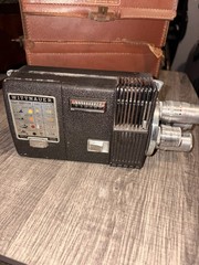 Wittnauer Cine-Twin 8mm Camera Projector AS IS