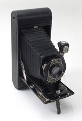 Vintage 1930 Kodak No. 2A Folding Hawkeye Special Camera BLACK!