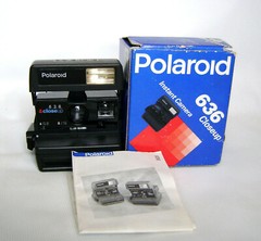 Polaroid 636 Close Up Camera/CLOSE-UPS function with Film Type 600!