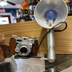Vintage Kodak 35 Untested With Flash And Bulbs