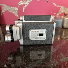 KODAK Cine Automatic Turret f/1.9 8mm Film Camera | As is