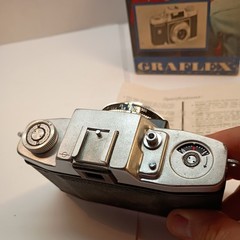 Graflex Century 35A Vintage Film Camera w/ Kowa Prominar 45mm f:3.5 Lens
