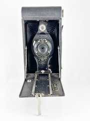 # 157355 Antique Folding Camera KODAK 3A FOLDING CARTRIDGE HAWK-EYE Model B 122