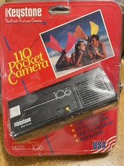 New Keystone 110 Pocket Camera Everflash Model 106