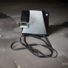 Vintage Polaroid Land “Pronto SE” instant camera for SX-70 Film With Holder