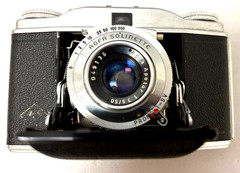 Vintage1950’s AGFA SOLINETTE II 1:3.5/50 German SLR Camera Black UNTESTED