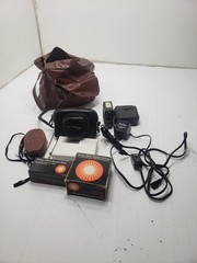 Bell & Howell Canon Canonet 17 Rangefinder Camera 45mm f 1.7 + Flash & Extras