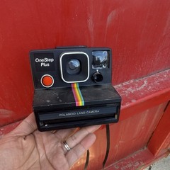 Polaroid OneStep Plus Black Vintage Land Camera Instant Film Type Instant Photo