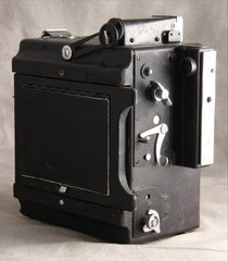 3 1/4 X 4 1/4 Anniversary Speed Graphic, 135mm 4.7 Optar, Good User