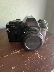 Vintage Sears KS Super 35mm SLR Film Camera Bundle w/ Focal Macro Zoom Lenses