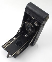 Vintage 1930 Kodak No. 2A Folding Hawkeye Special Camera BLACK!