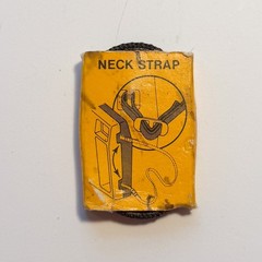 Vintage Kodak Instant Camera Neck Strap Original Package Unused Holder