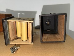Scarce Eastman Kodak No.1 String (Special) Box Camera & Case 1889 (Work)