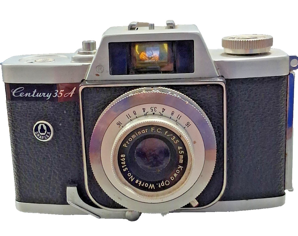 Graflex Century 35A Vintage Film Camera. UNTESTED/4 PARTS/REPAIR. AS IS. READ.