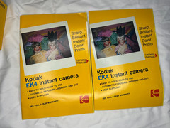 Vintage EK4 Kodak Instant Camera, Original Packaging, Collectible, Photography