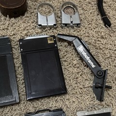Graflex 2×3 Press Camera Lot Century Crown Graphic Kalart 120 Roll Film Backs