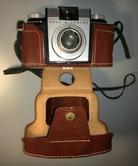 Vintage Kodak Pony II camera (with case and surprise)