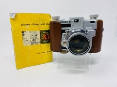 KODAK 35 Rangefinder 35mm Film Camera 50mm f/3.5 Anaster w/Deluxe Field Case
