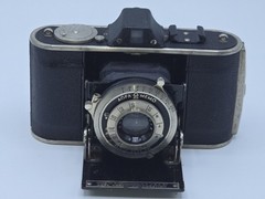 AS IS UNTESTED Vintage Agfa Memo 35mm Camera Art Deco MCM Retro