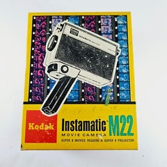 Kodak Instamatic M22 Movie Outfit Super 8mm Untested with Box