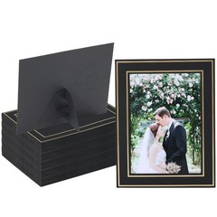 50Pack Paper Picture Frames with Easel 5X7 Inch Cardboard Photo Frame Cards B…