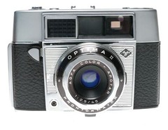 Agfa Optima II 35mm Film Camera Color Apotar 2.8/45 Agfamatic