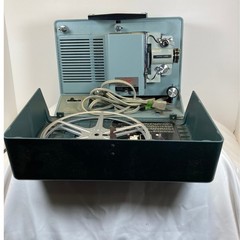 Vintage AMC 500 Autoload Projector Set with Box & Kodak Automatic 8 Movie Camera