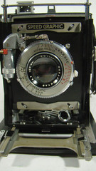 Graflex Speed Graphic 3×4 Press Camera w/ Ektar 127mm f/4.7 Lens-4 film holders