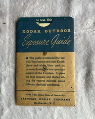 Kodak Junior Six 16 Series II Camera Vintage 1930s, Original Box, Exposure Guide