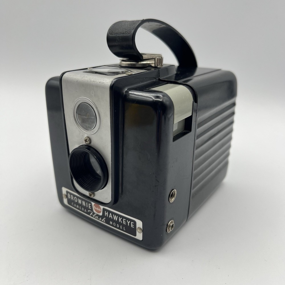Kodak Brownie Hawkeye Camera – Camera Flash Model – Vintage – Not Tested – #2