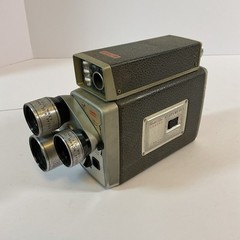 Kodak Cine Scopemeter Black Turret F/1.9 Automatic Fixed Focus Movie Camera