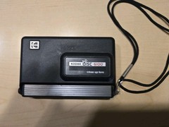 Retro Kodak Disc 6100 black pocket camera