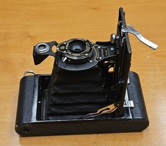 Antique Kodak Ball Bearing Shutter 25 BT50 T100 Ball Bearing Shutter Camera 1913