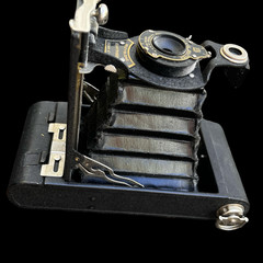 Vintage Kodak No. 2 Folding Cartridge Hawk-Eye Model B Camera – Untested