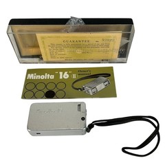 Minolta 16 II Camera with Original Packaging W/Manual EL-6601