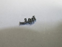 (27) 6 screws set for Nikon-S S2 body Canon4sb Repair parts Chrome