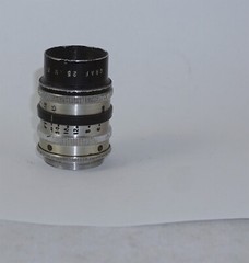 Devry 16mm Cine Movie Camera w/ Graf 25mm f1.5 Rare Fast C Mount Lens