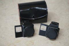 Vtg Auxiliary Lens Set Telephoto and Wide Angle for Kodak Disc Cameras